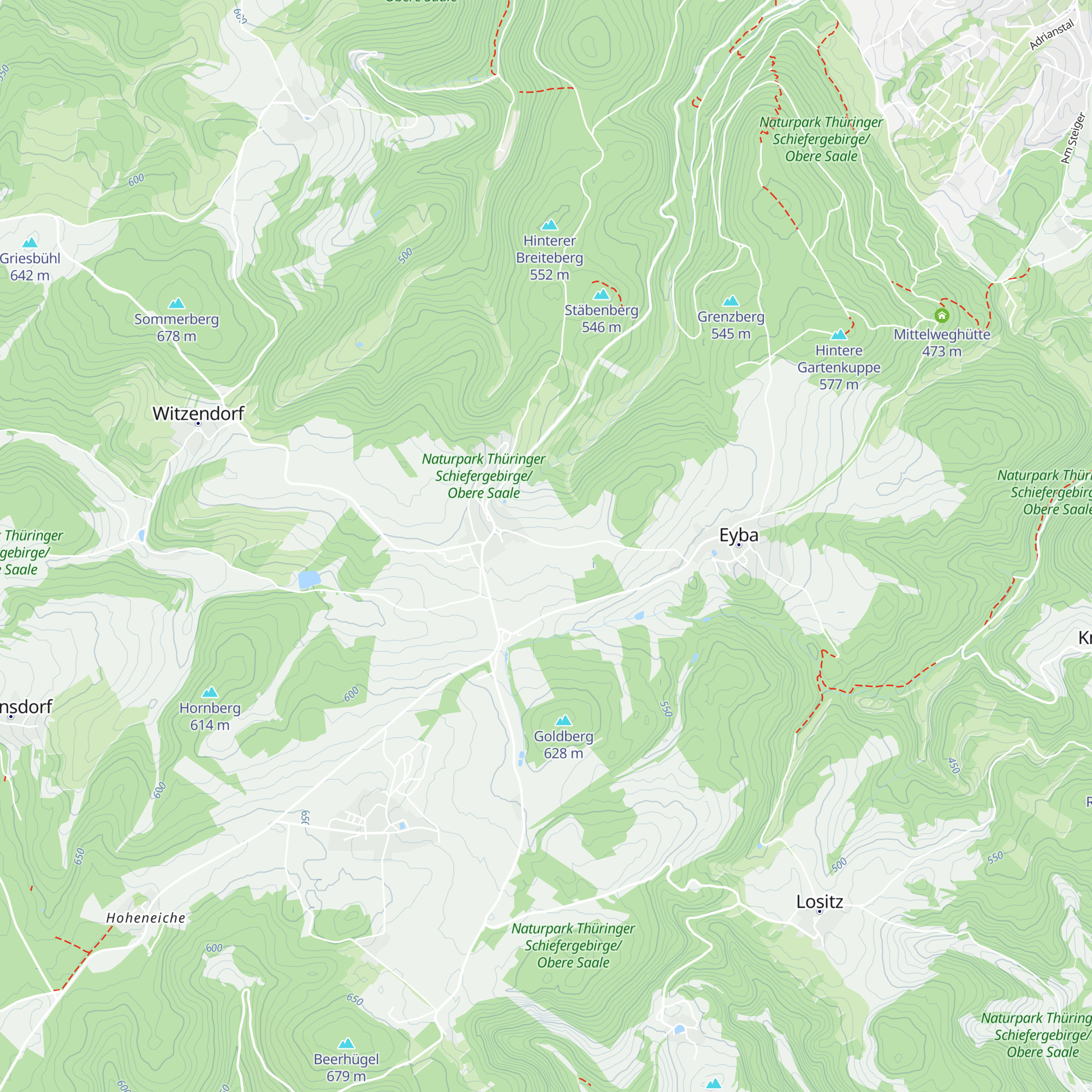 Windwurmelhütte map