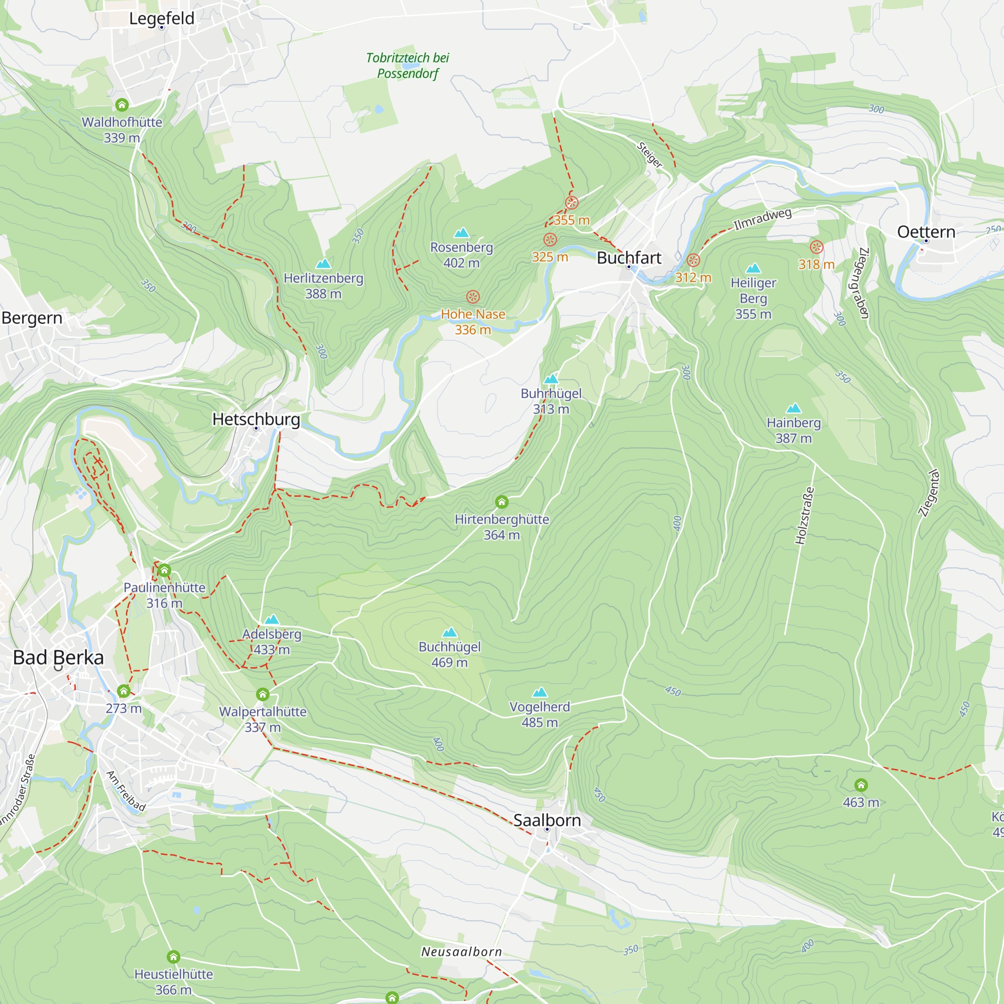Hirtenberghütte map