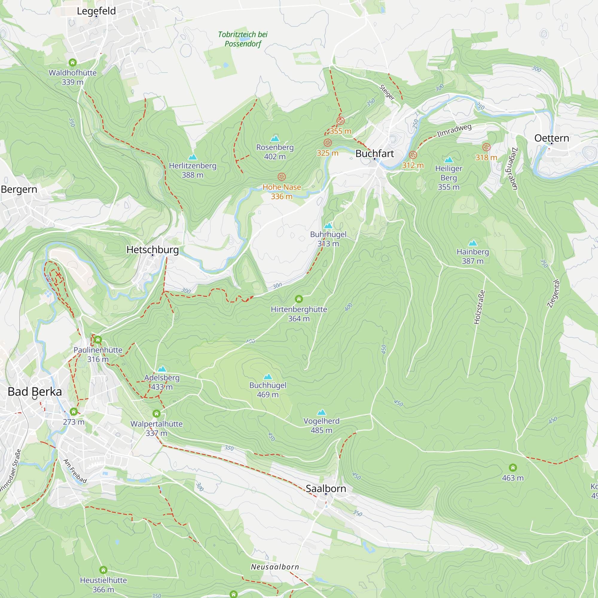 Hirtenberghütte map