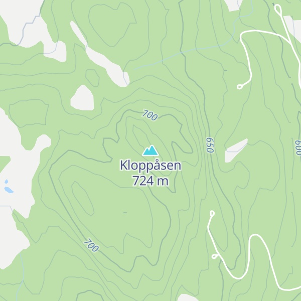 Map of Kloppåsen