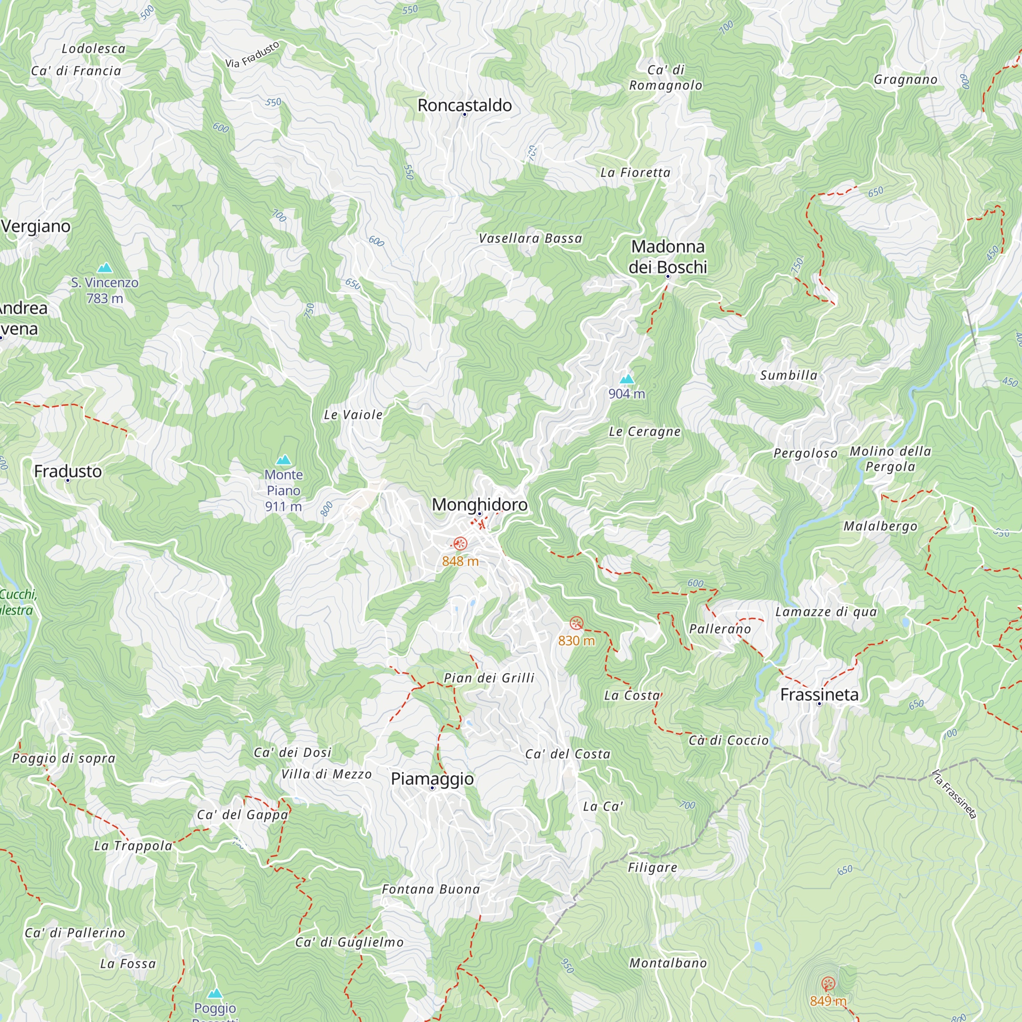 Baita degli Alpini map