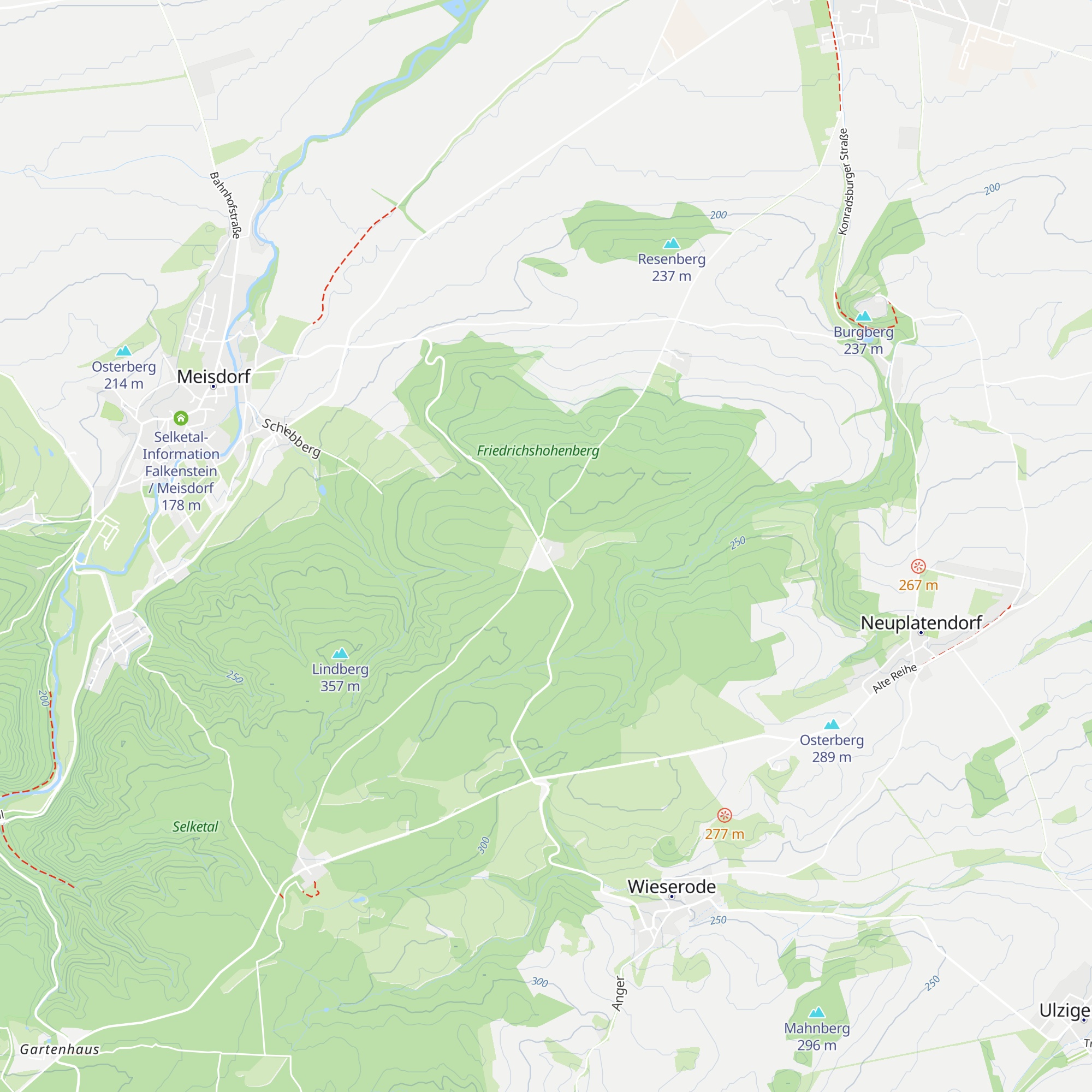 Degnershausen Ziegeleihütte map