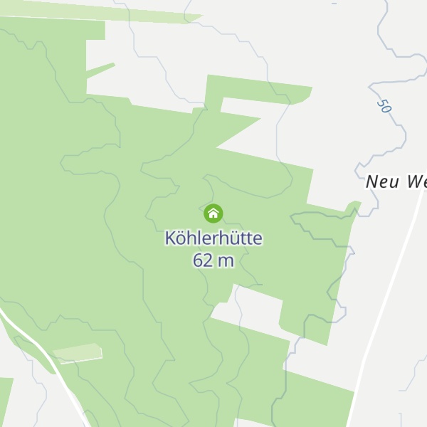Map of Köhlerhütte