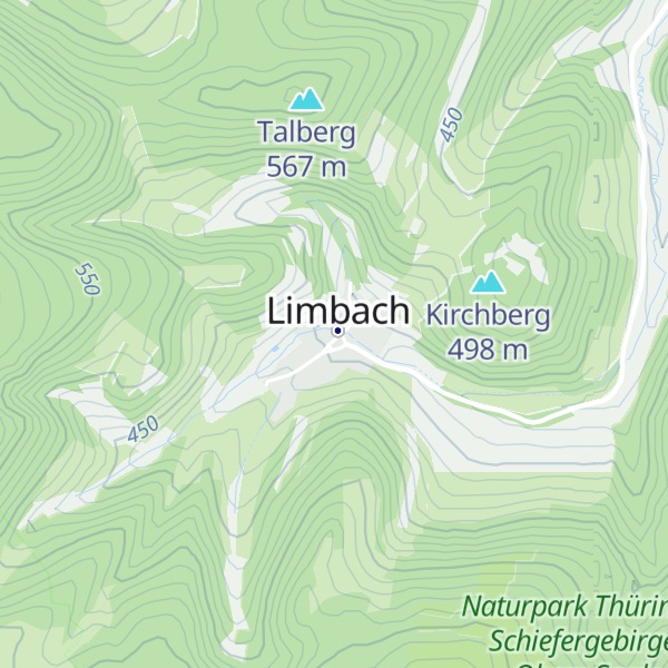 Map of Korns Hütte