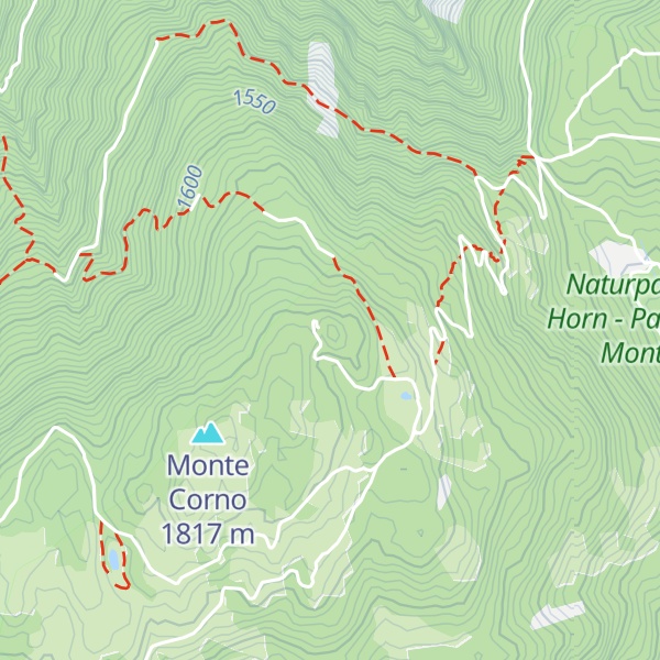 Map of Monte Corno