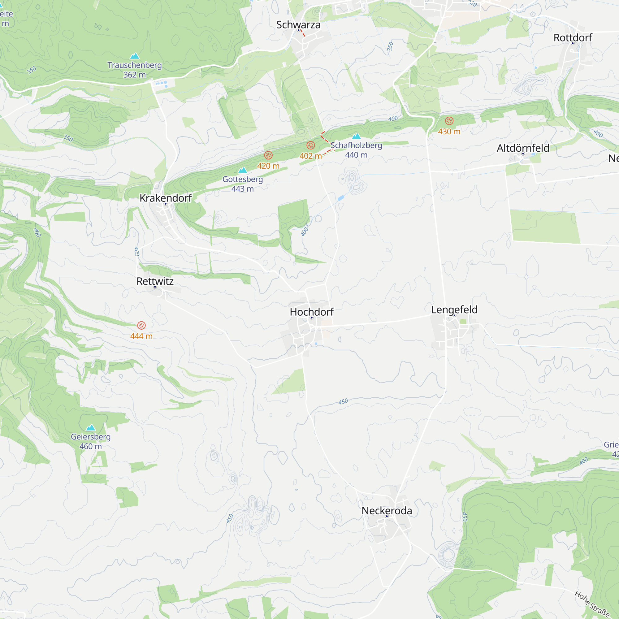 Kekek’s Wanderhütte map