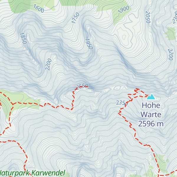 Map of Kleiner Solstein