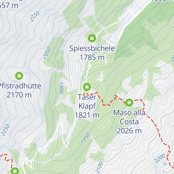 Map of Taser Klapf
