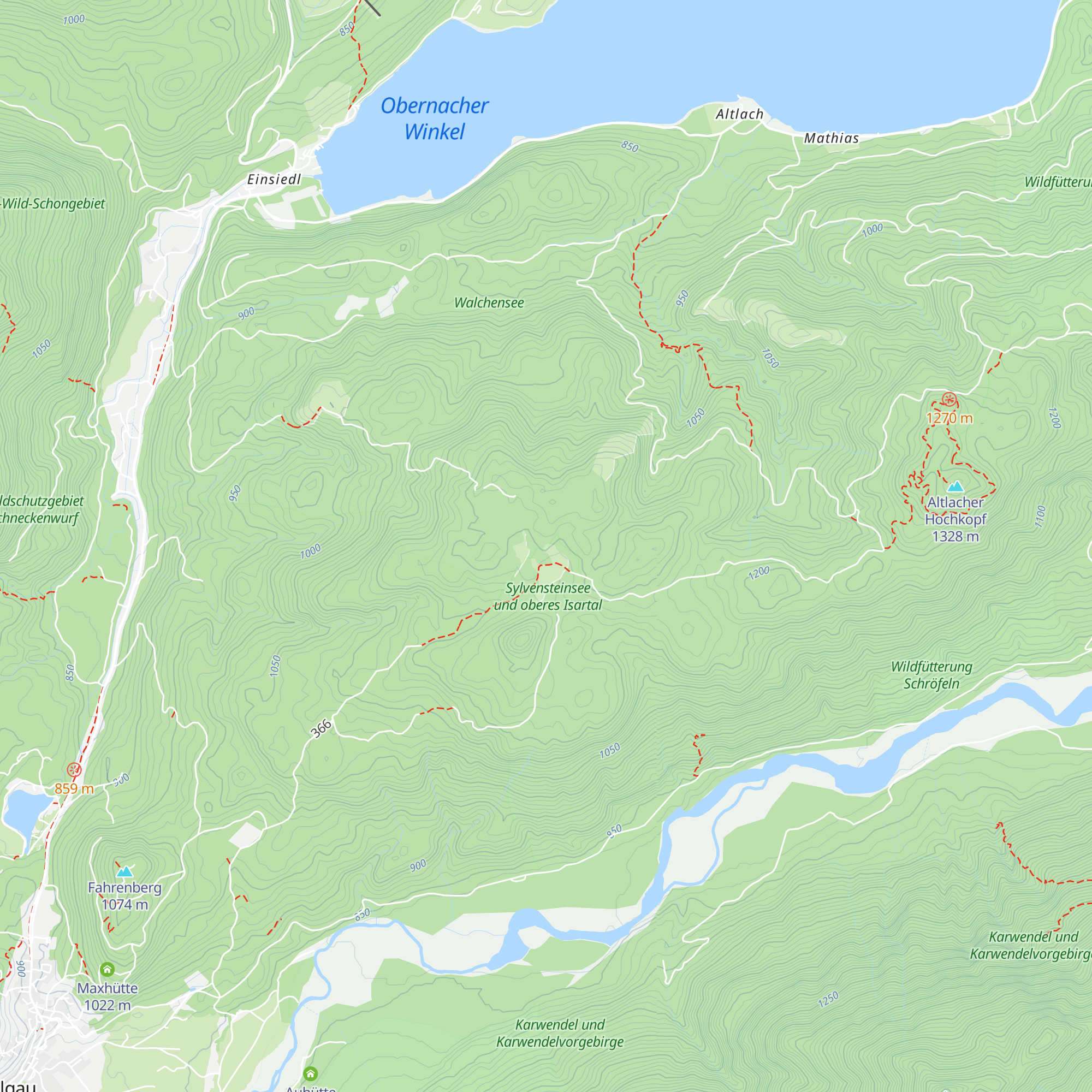 Bairerstall Diensthütte map