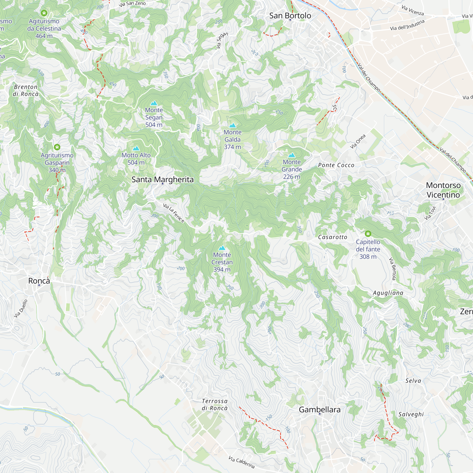 Agriturismo Nido D'Aquila map