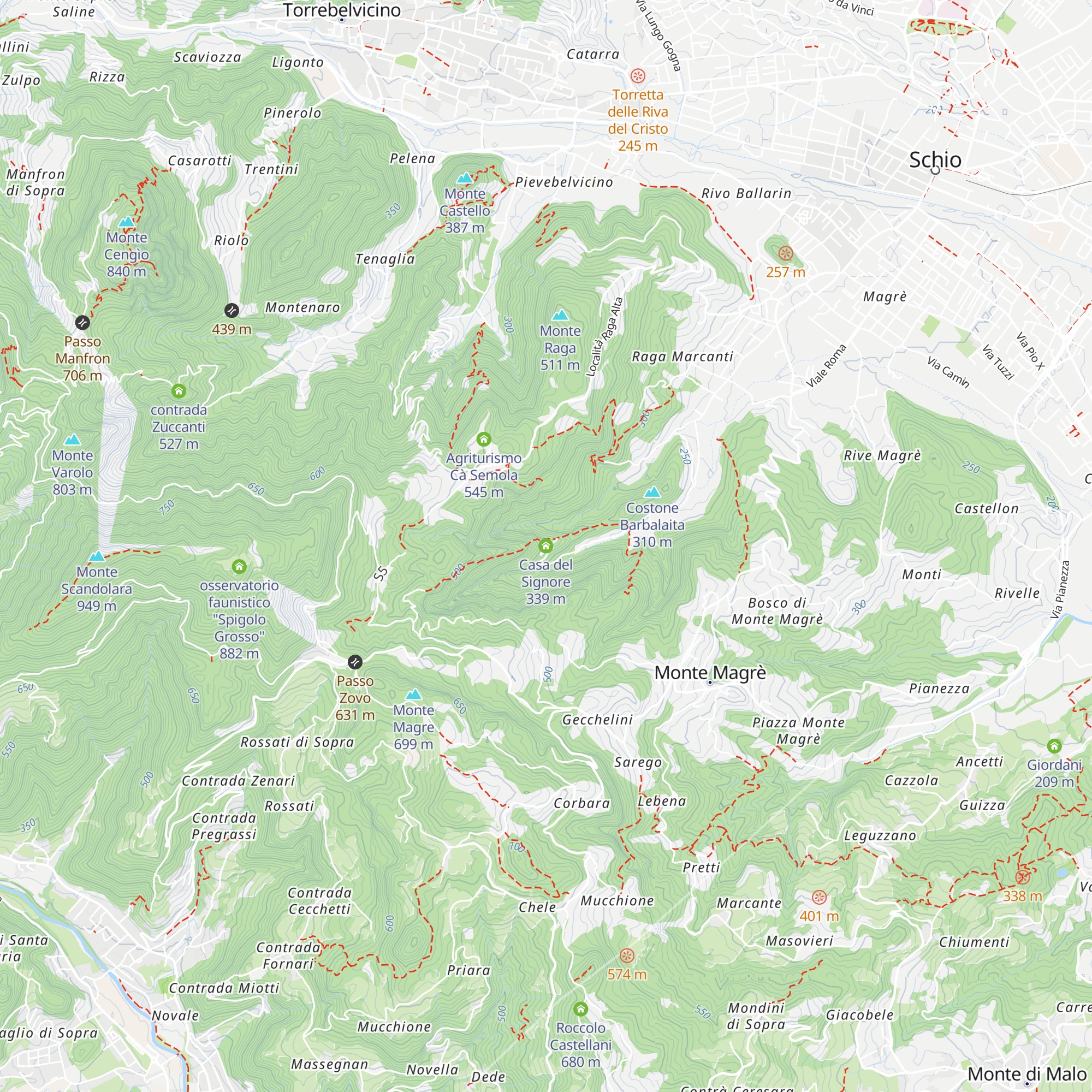 Casa del Signore map