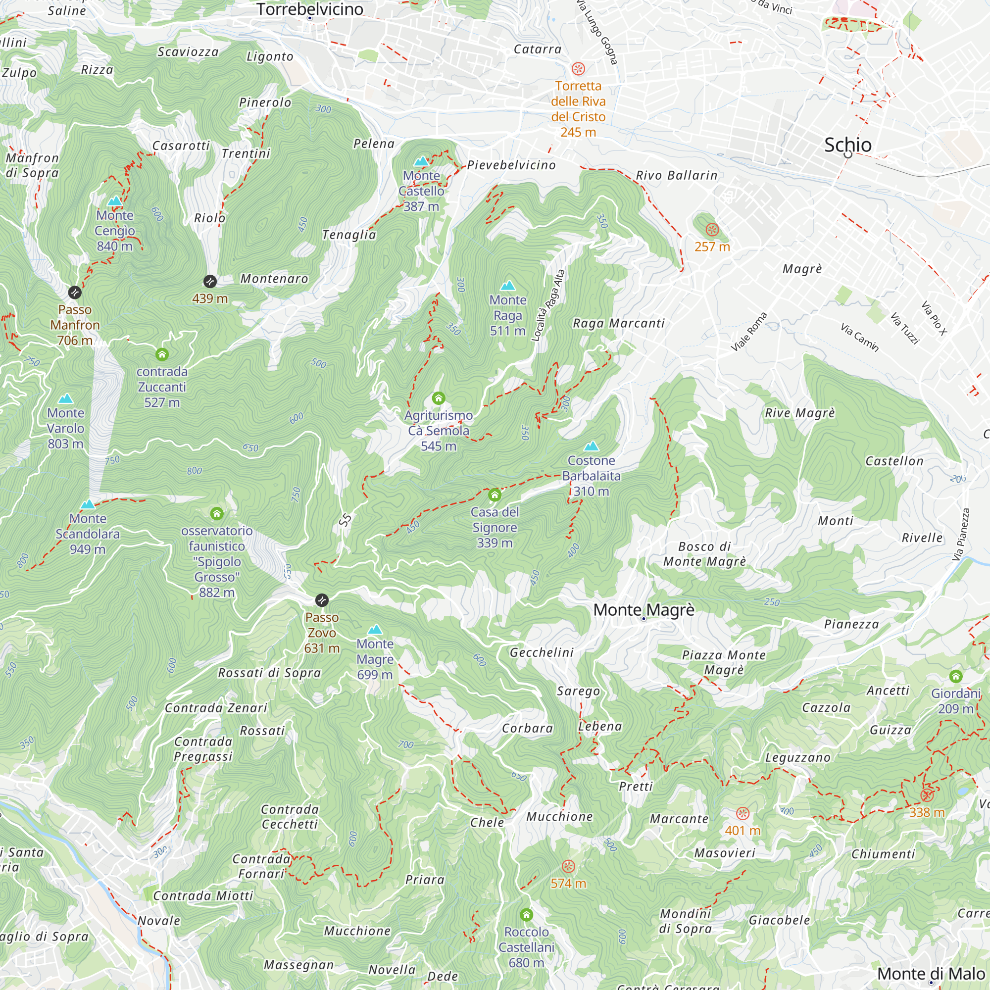 Casa del Signore map