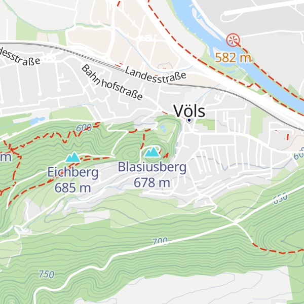 Map of Blasiusberg