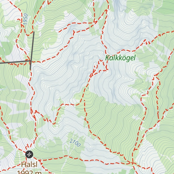 Map of Saile (Nockspitze)