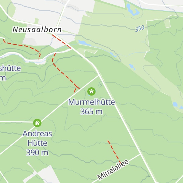 Map of Murmelhütte