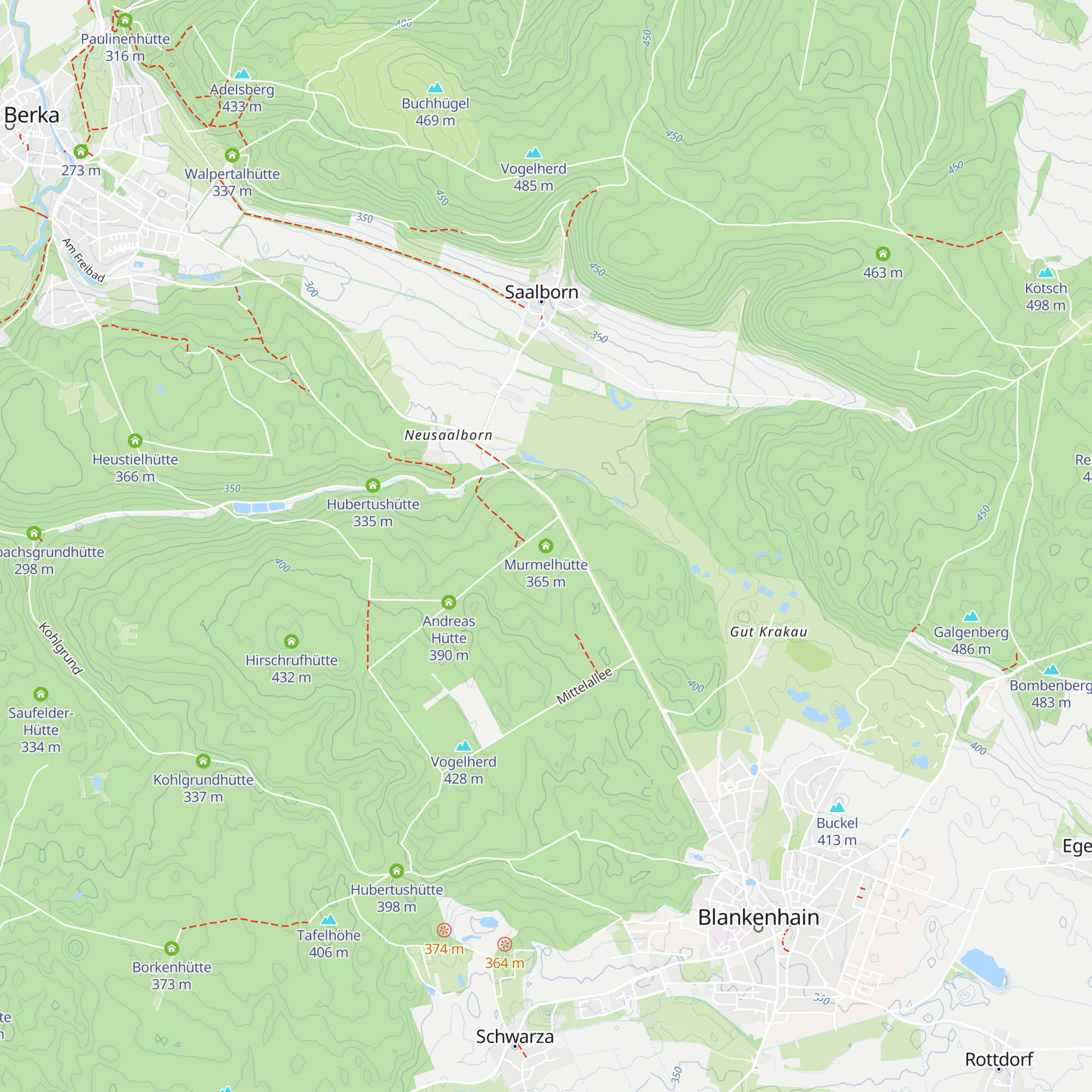 Murmelhütte map