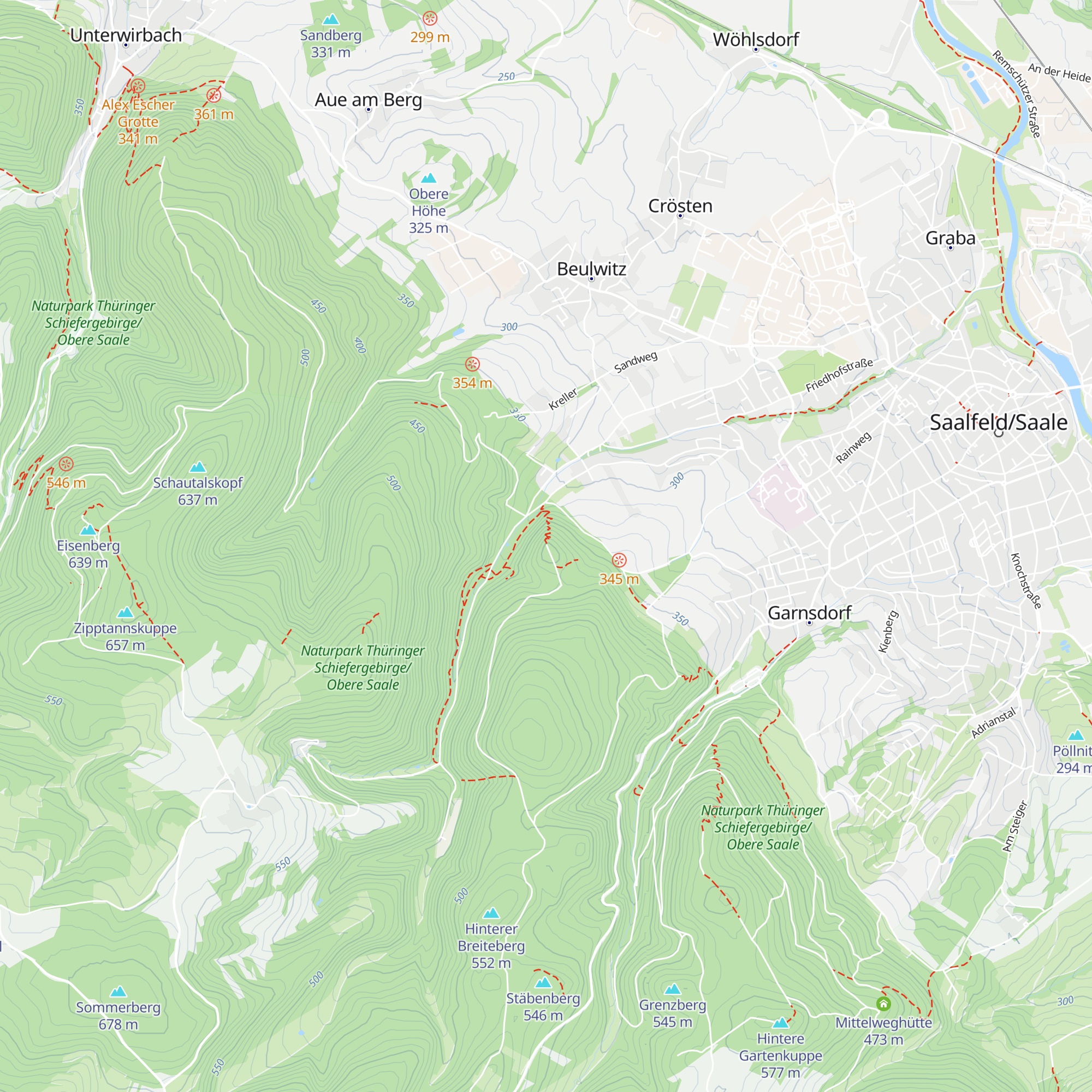 Spitzberghütte map