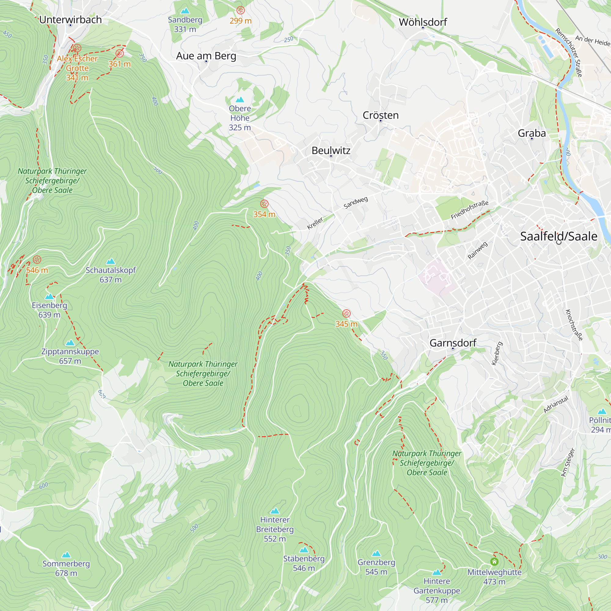 Spitzberghütte map