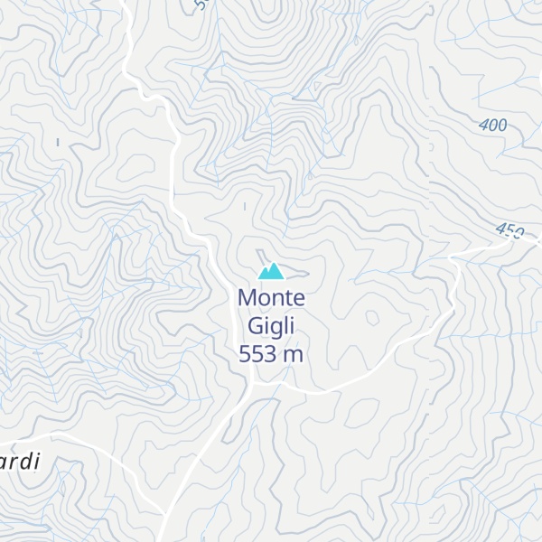 Map of Monte Gigli
