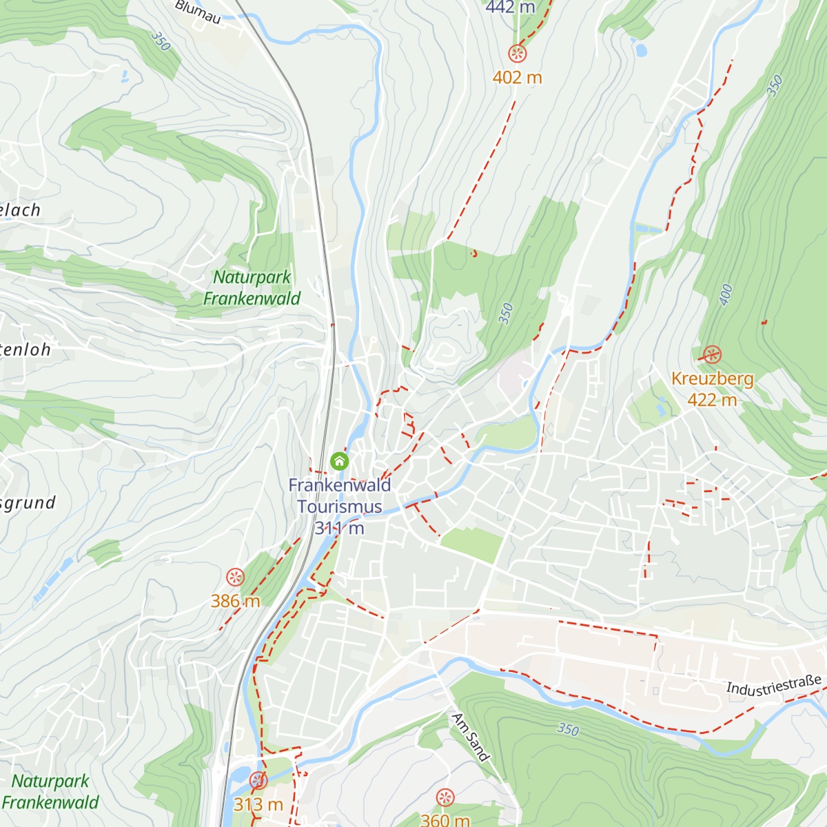 Tourist-Information map