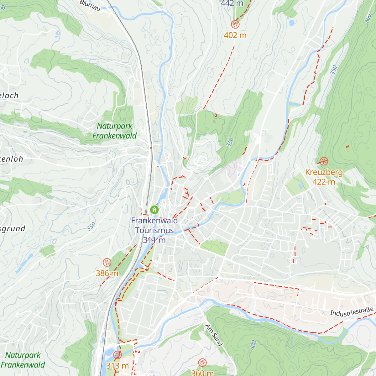 Tourist-Information map