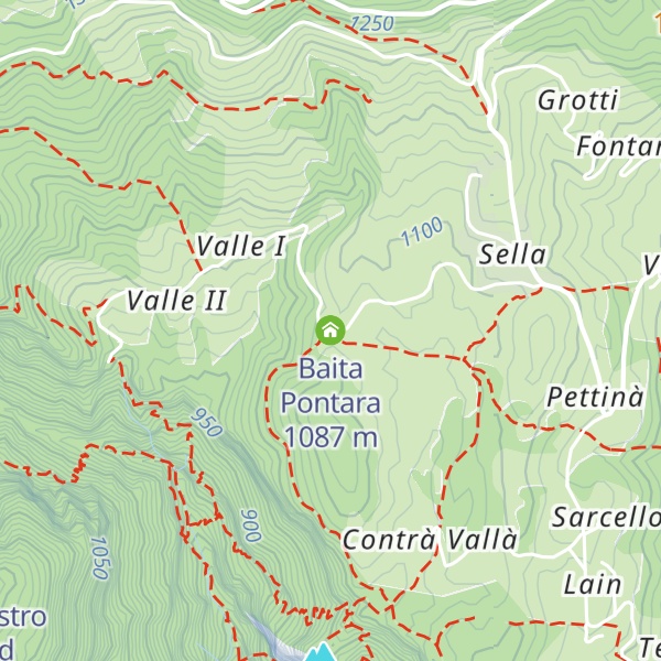 Map of Baita Pontara