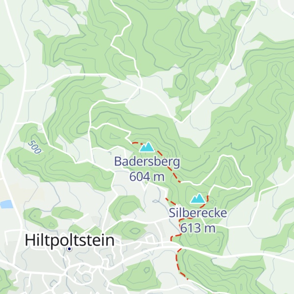 Map of Badersberg