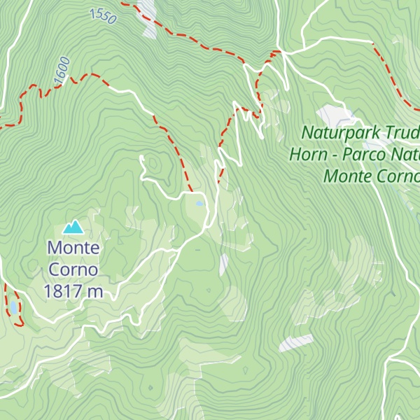 Map of Malga Monte Corno - Trudner Horn Alm