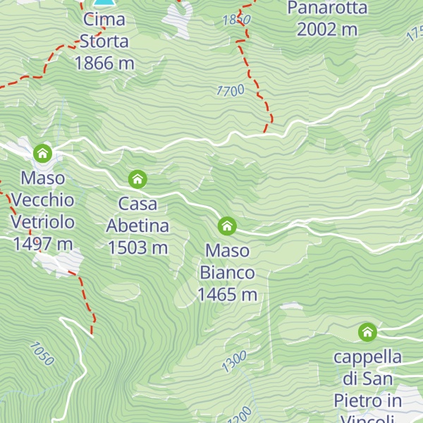 Map of La Marziana