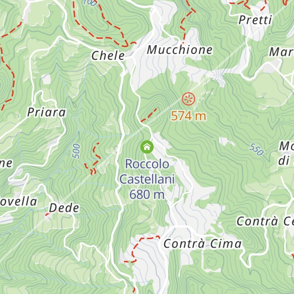 Map of Roccolo Castellani
