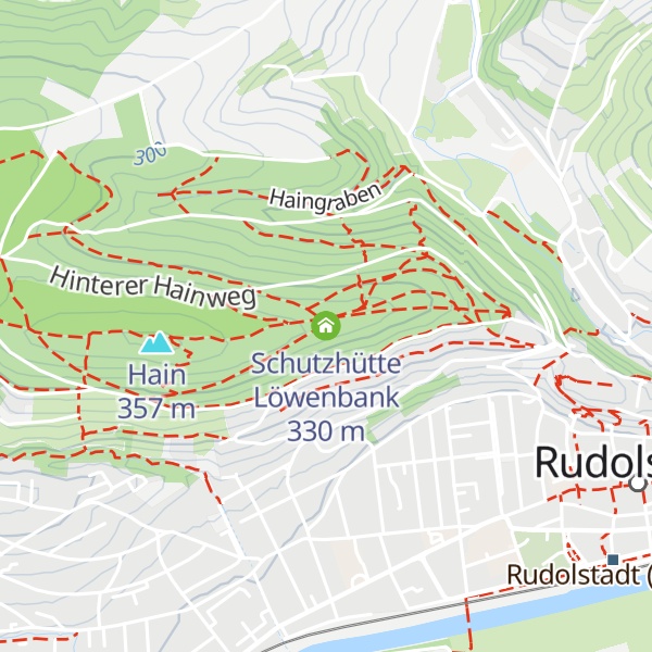 Map of Schutzhütte Löwenbank
