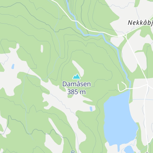 Map of Damåsen