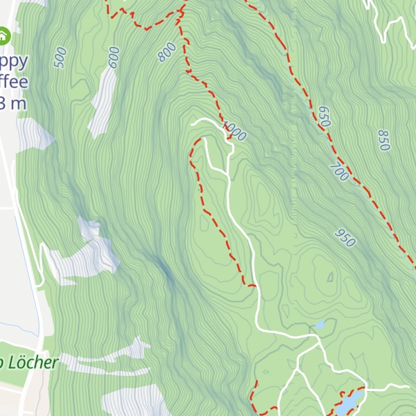 Map of Göller Spitz - Monte Colle