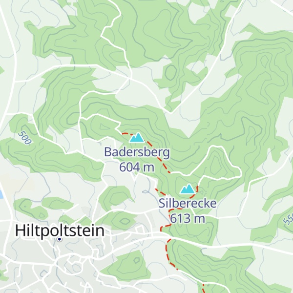 Map of Bitzenberg