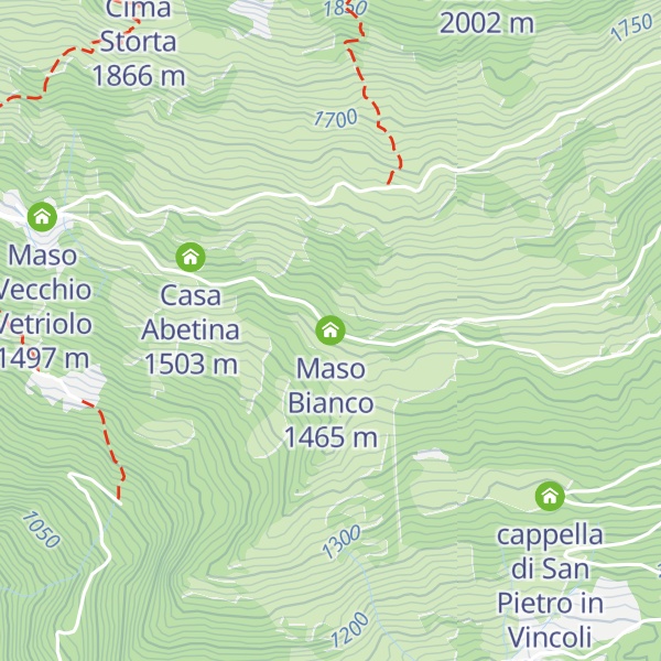 Map of Maso Bianco
