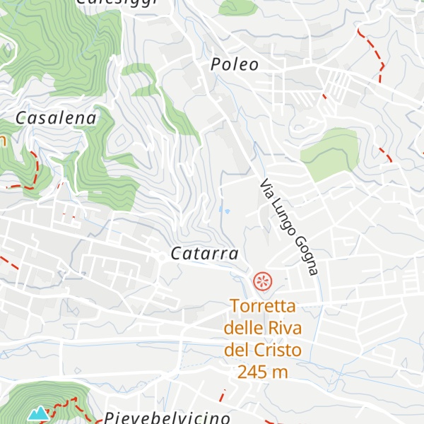 Map of Podere La Torre