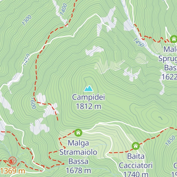 Map of Campidei