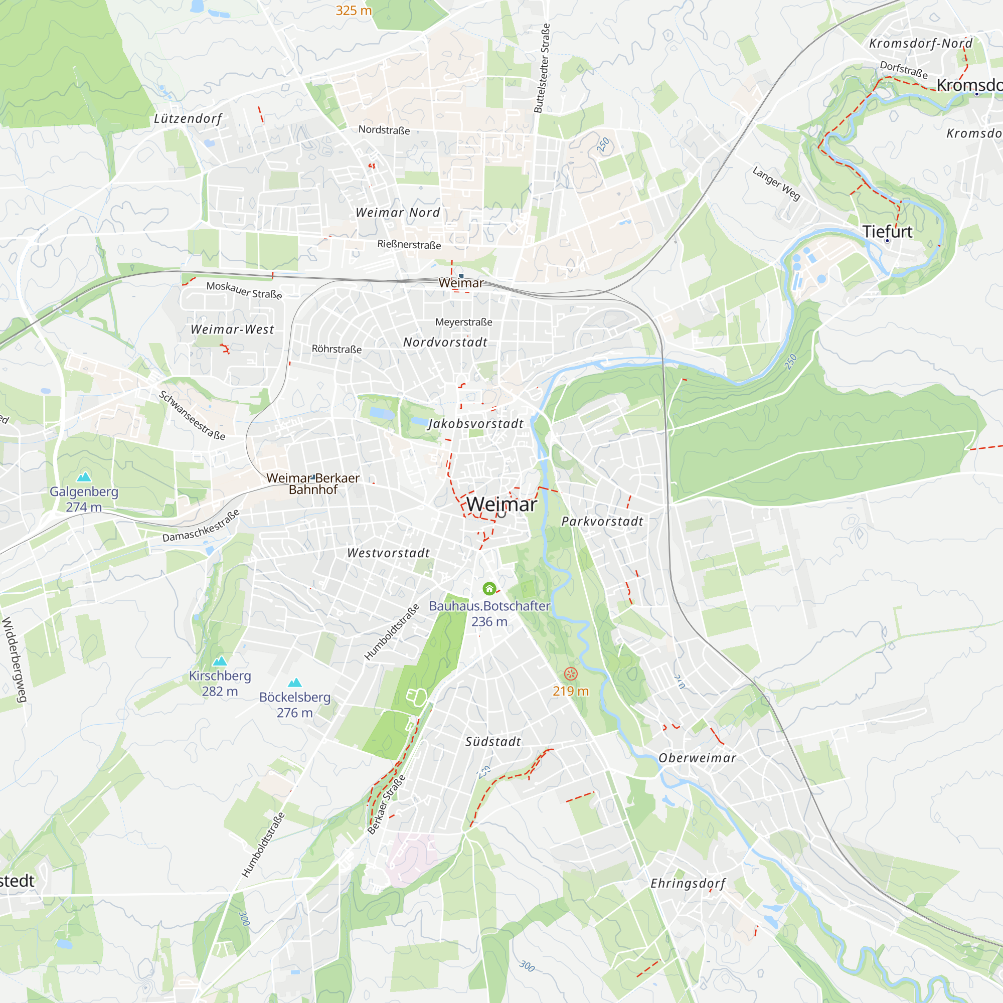 Tourist-Information map