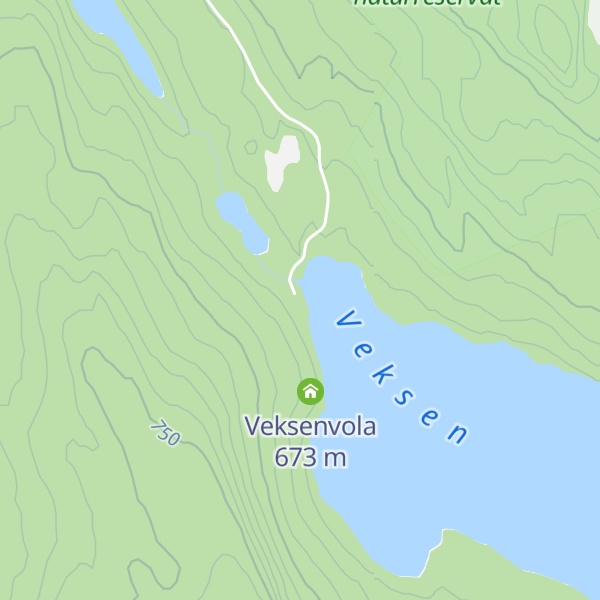 Map of Veksen