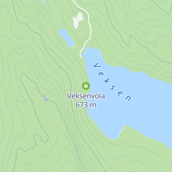 Map of Veksenvola