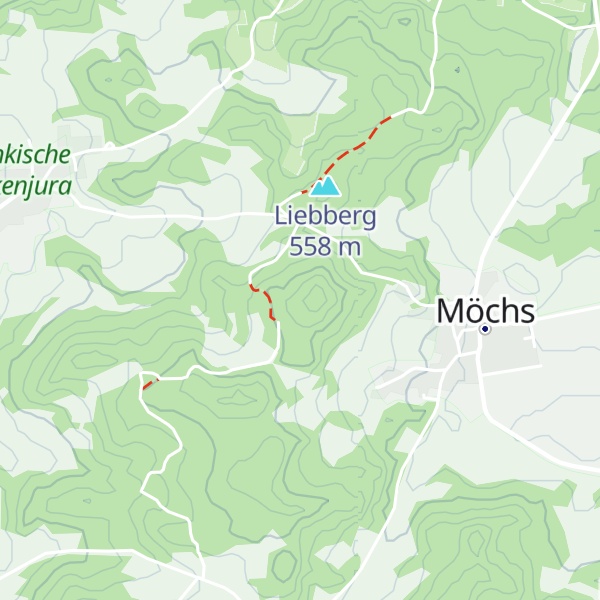 Map of Arzberg