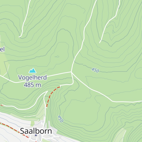 Map of Tafelbuchenhütte
