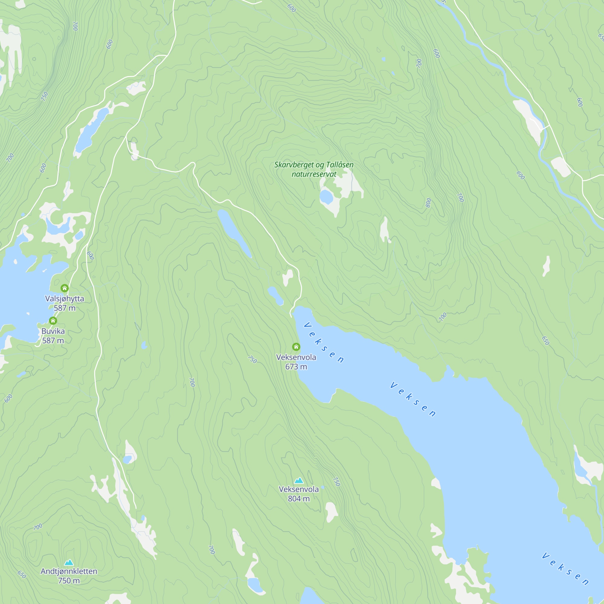 Veksenvika map