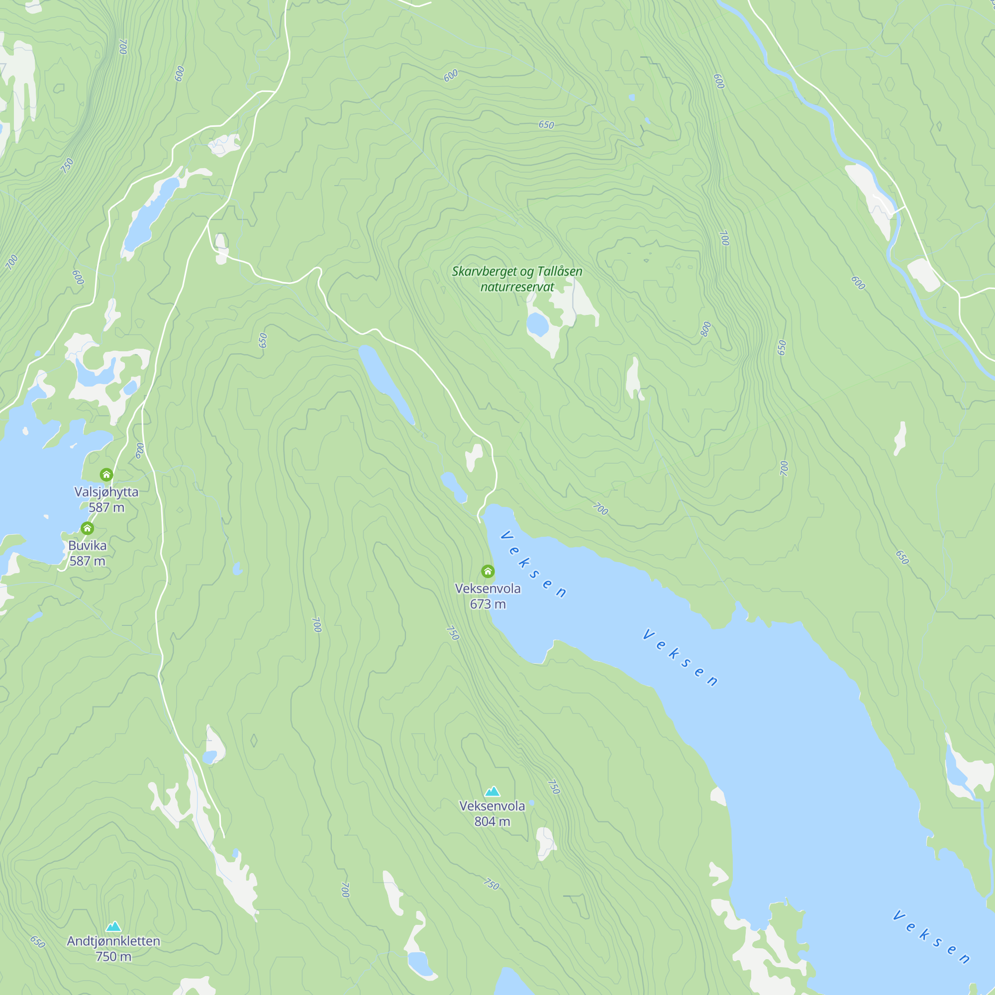 Veksenvika map