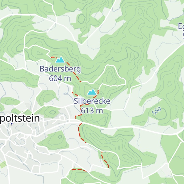 Map of Silberecke