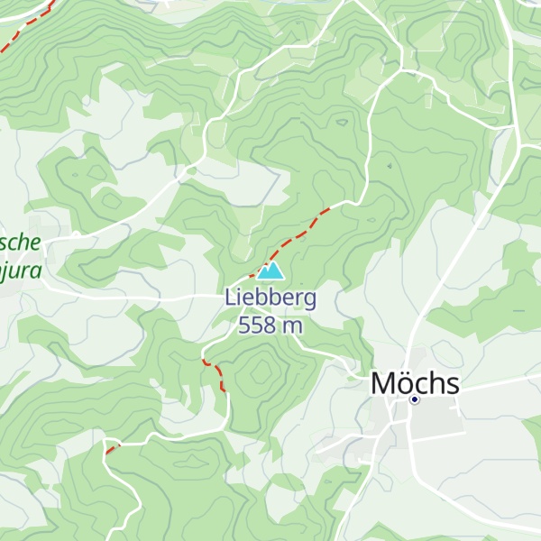 Map of Liebberg