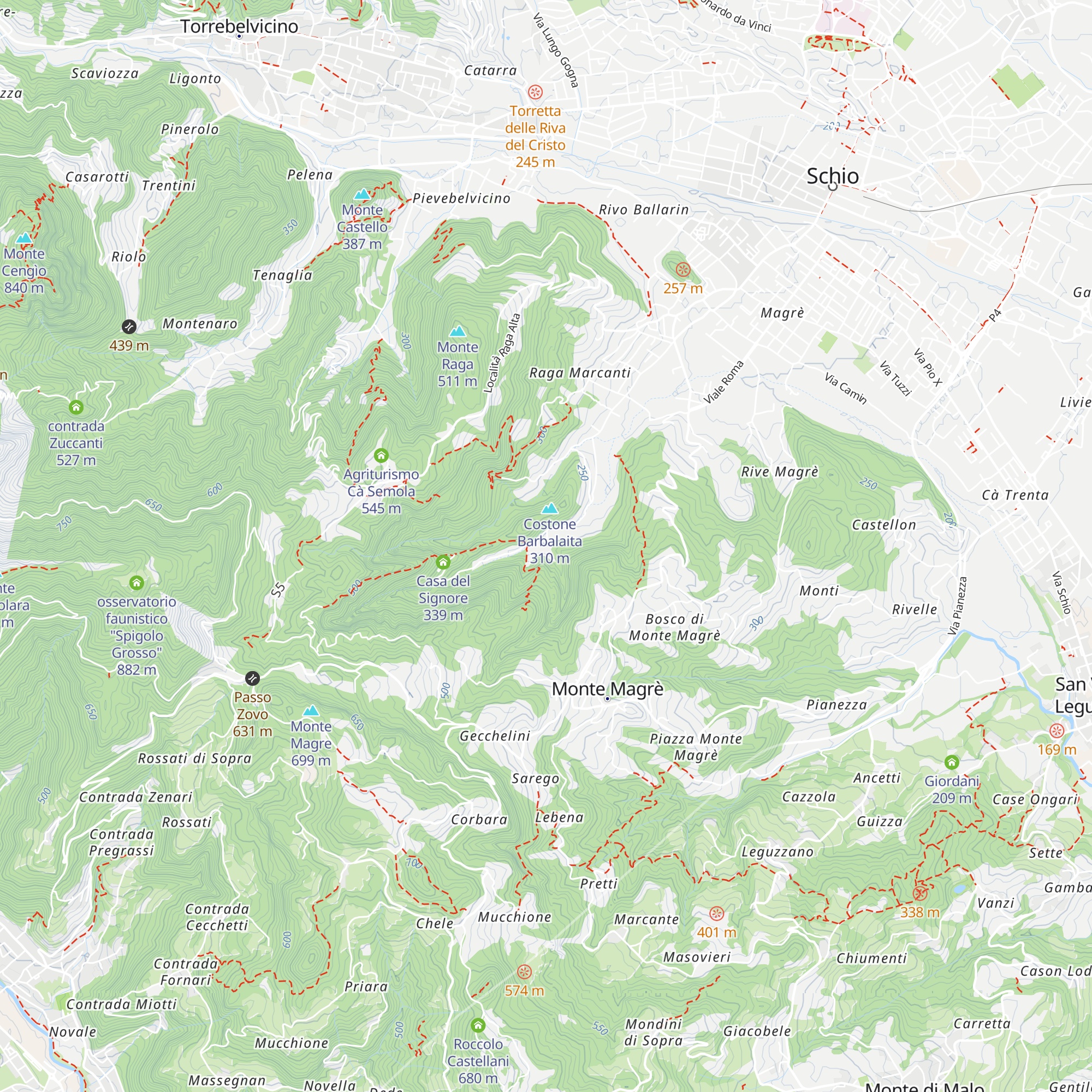Casa Berlato map