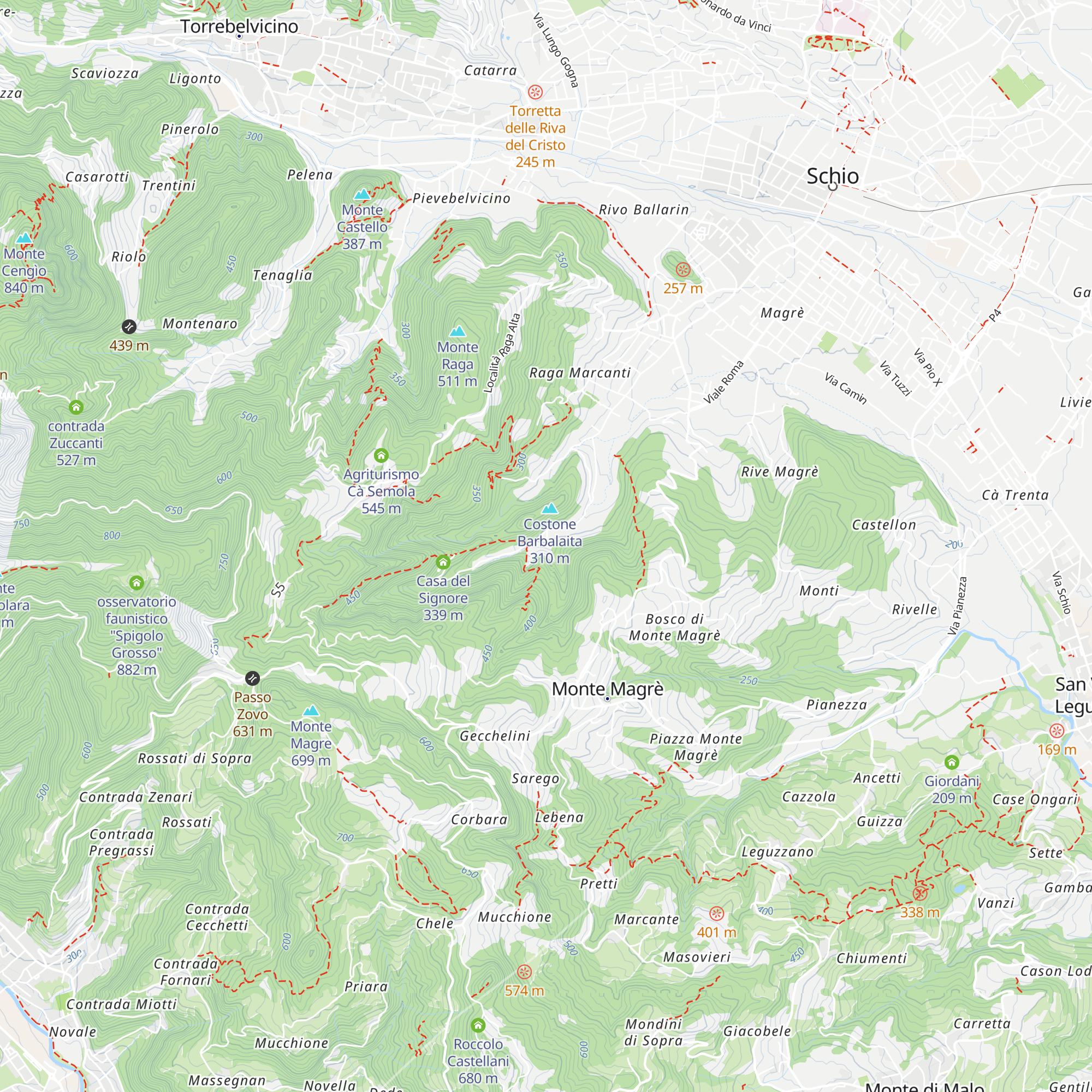 Casa Berlato map