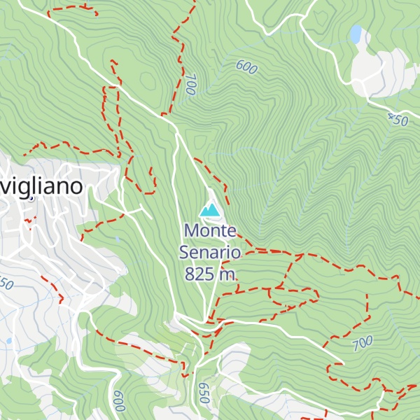 Map of Monte Senario