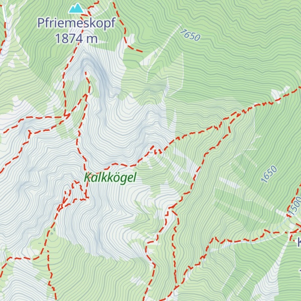 Map of Spitzmandl